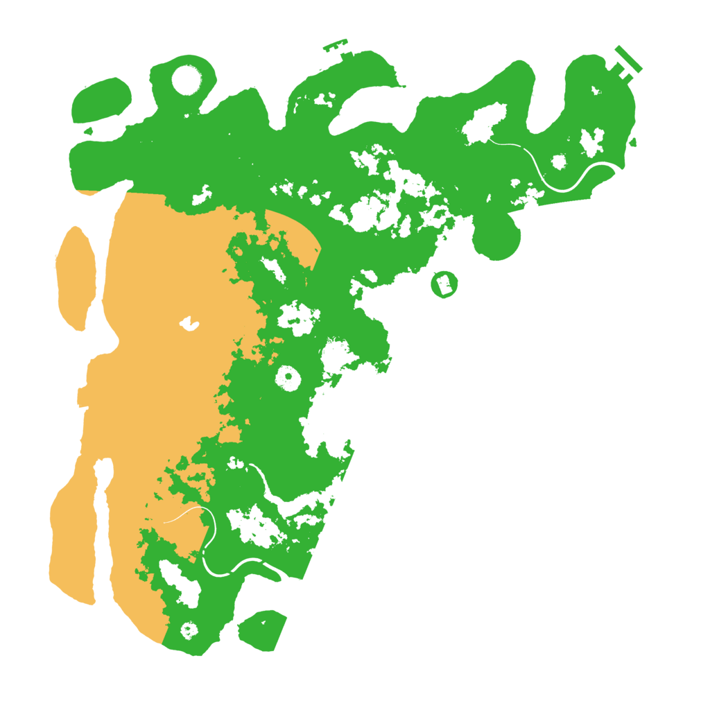 Biome Rust Map: Procedural Map, Size: 4250, Seed: 1533913621