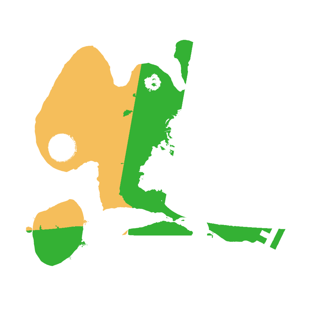 Biome Rust Map: Procedural Map, Size: 2000, Seed: 1318285340