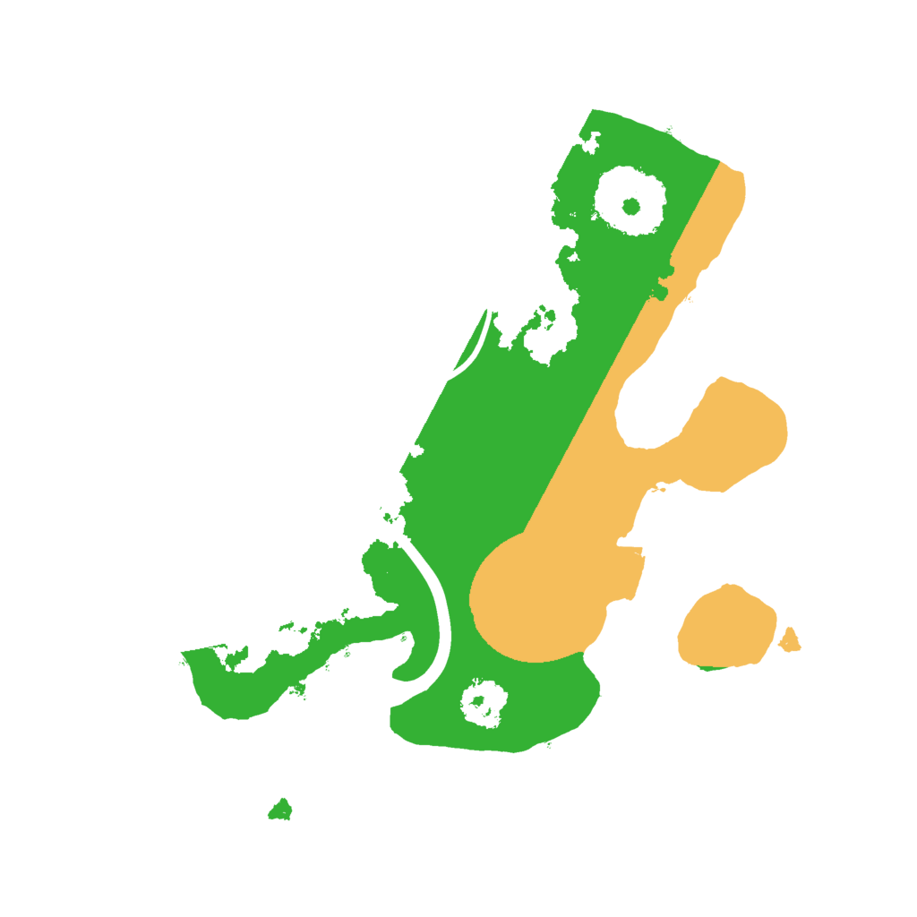 Biome Rust Map: Procedural Map, Size: 2000, Seed: 1097757202
