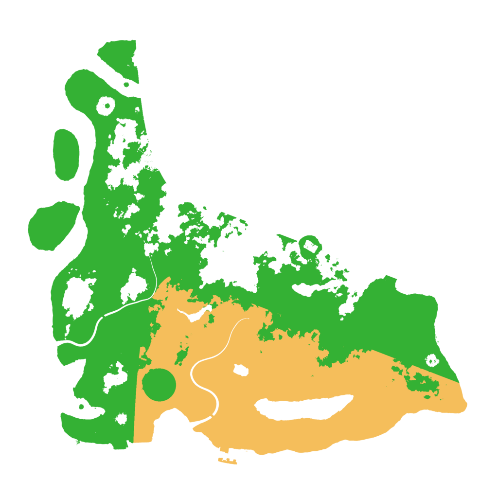 Biome Rust Map: Procedural Map, Size: 4000, Seed: 1054702960