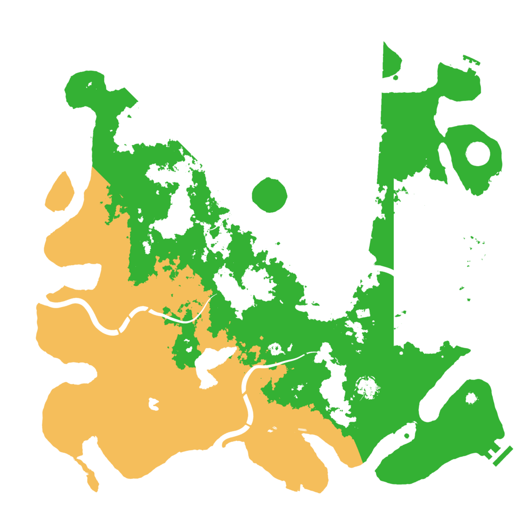 Biome Rust Map: Procedural Map, Size: 4250, Seed: 795861883