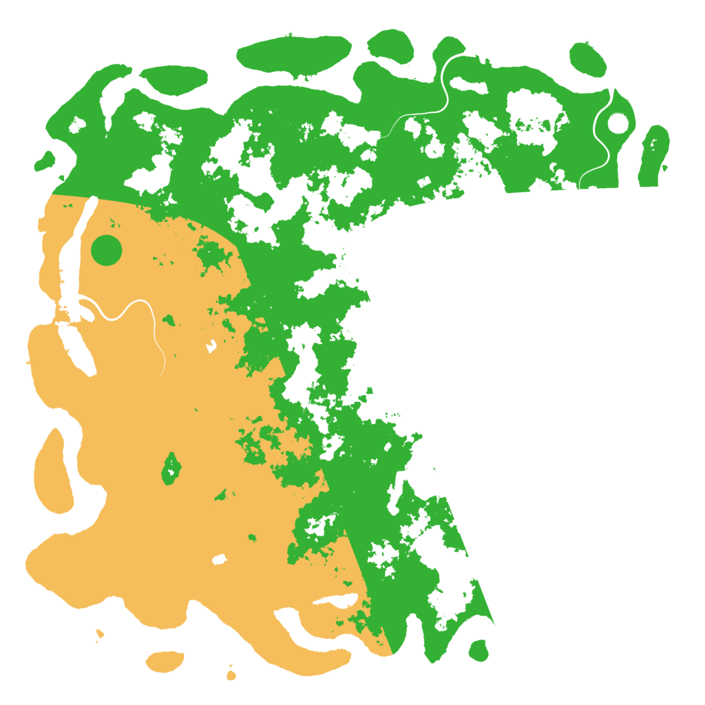 Biome Rust Map: Procedural Map, Size: 6000, Seed: 123654789