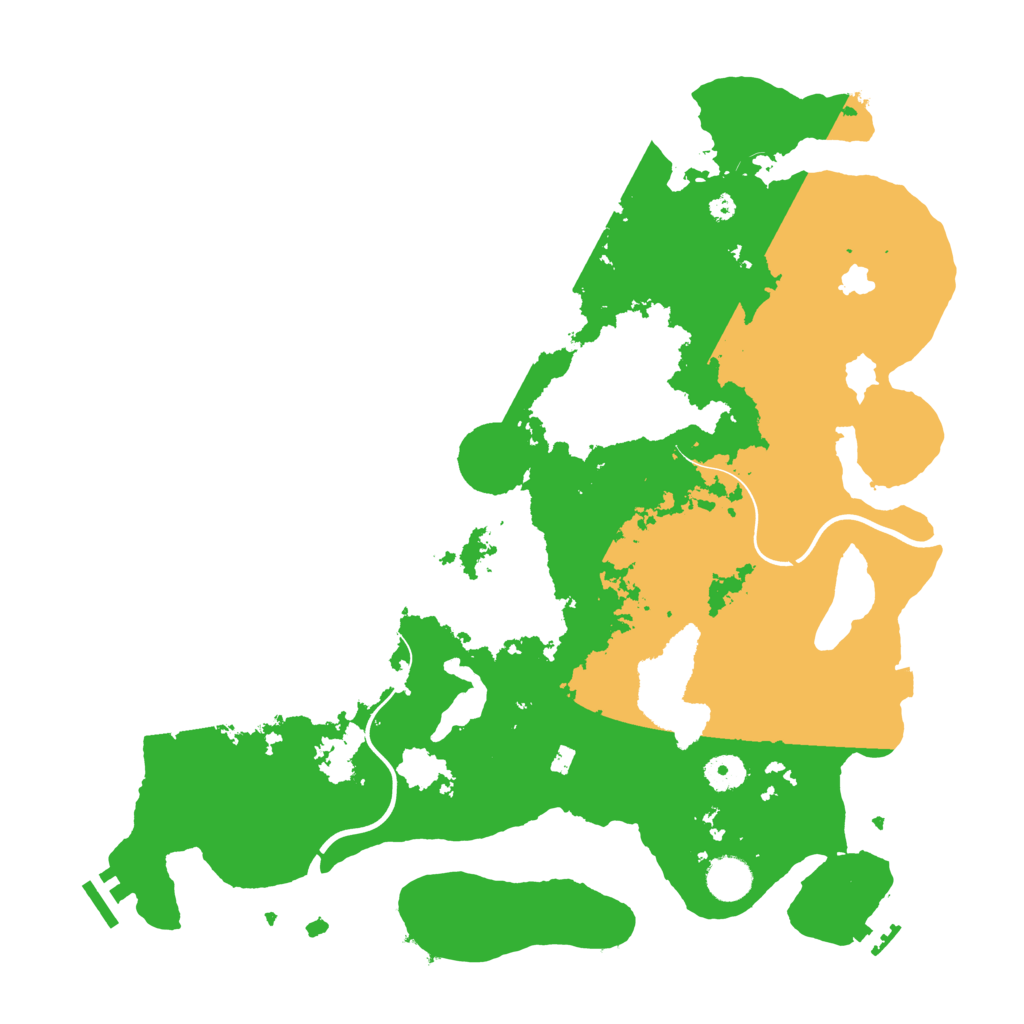 Biome Rust Map: Procedural Map, Size: 4000, Seed: 2094266087