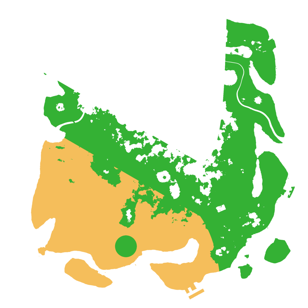 Biome Rust Map: Procedural Map, Size: 3750, Seed: 1195656114