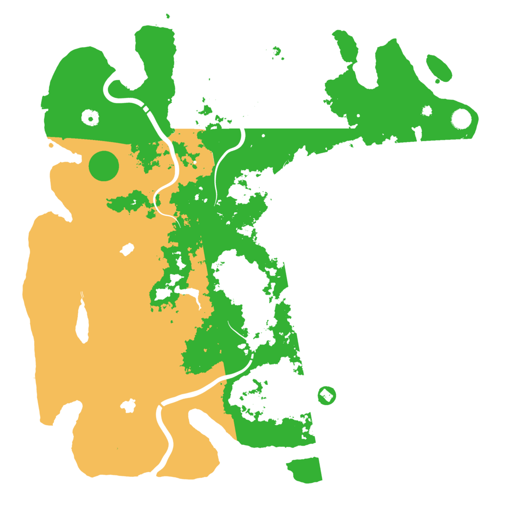 Biome Rust Map: Procedural Map, Size: 4500, Seed: 294714536