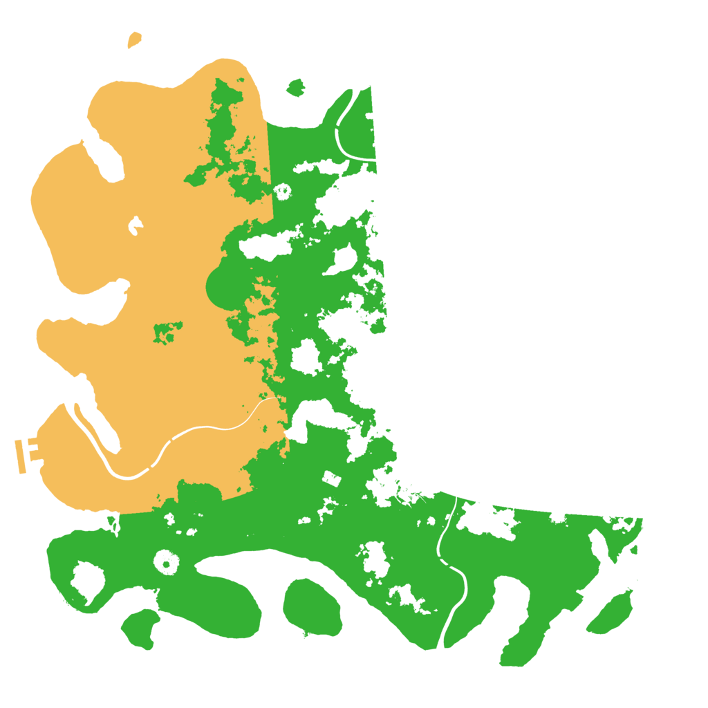 Biome Rust Map: Procedural Map, Size: 4250, Seed: 1987685384