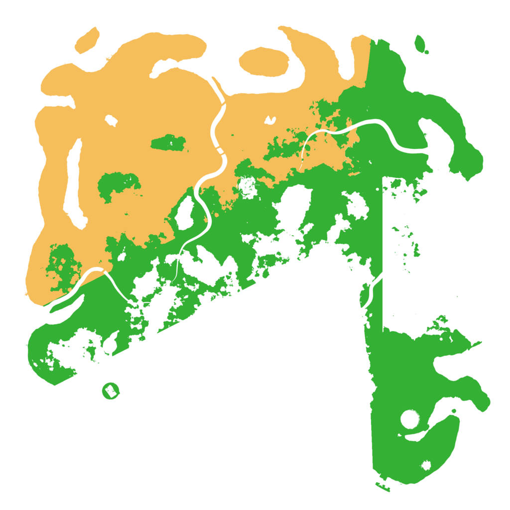 Biome Rust Map: Procedural Map, Size: 4800, Seed: 6281902