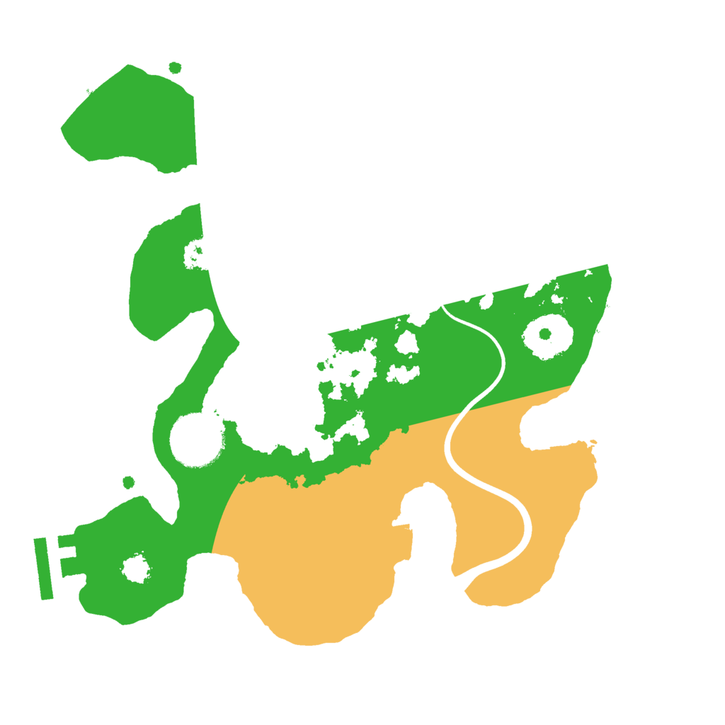 Biome Rust Map: Procedural Map, Size: 2370, Seed: 1