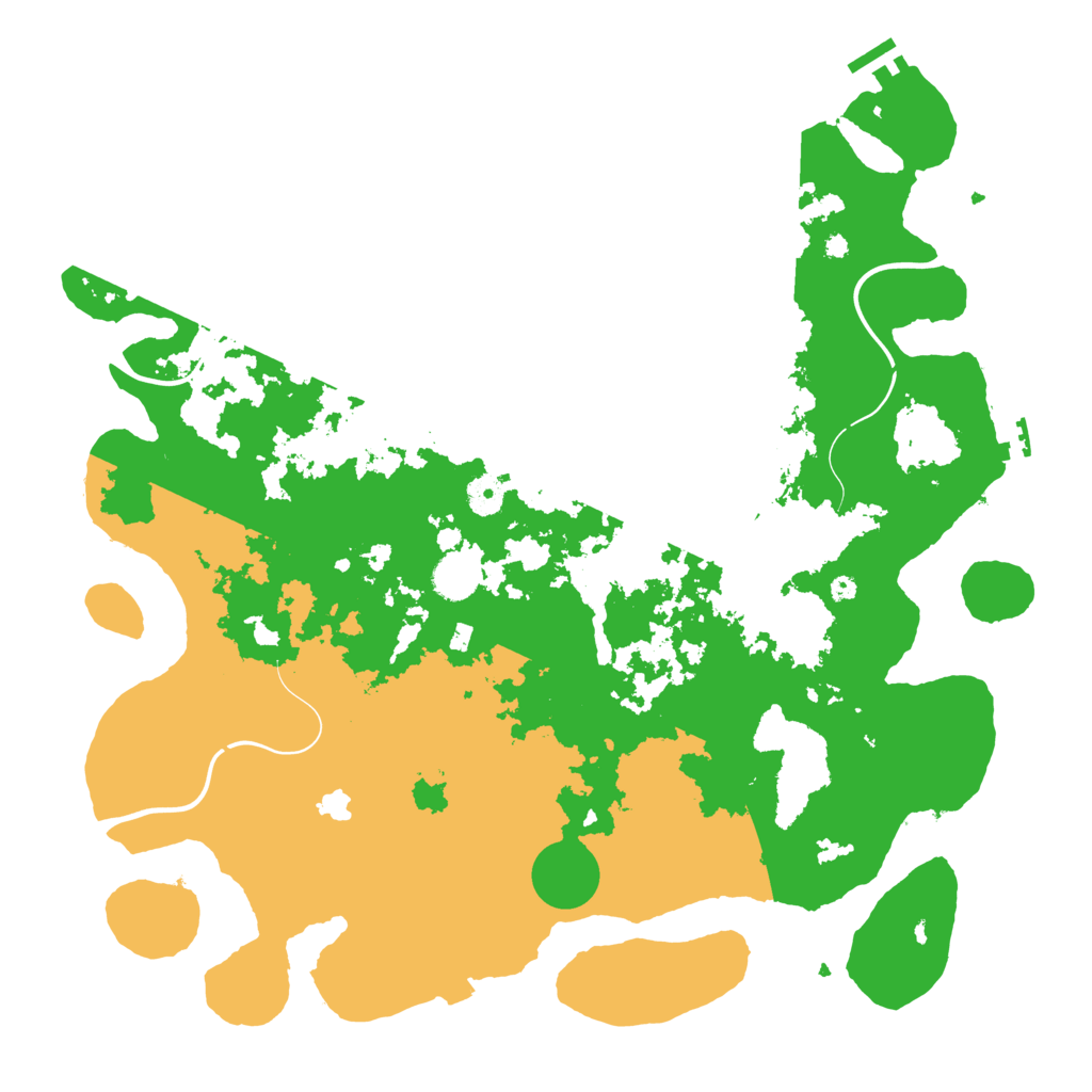 Biome Rust Map: Procedural Map, Size: 4250, Seed: 1941793391