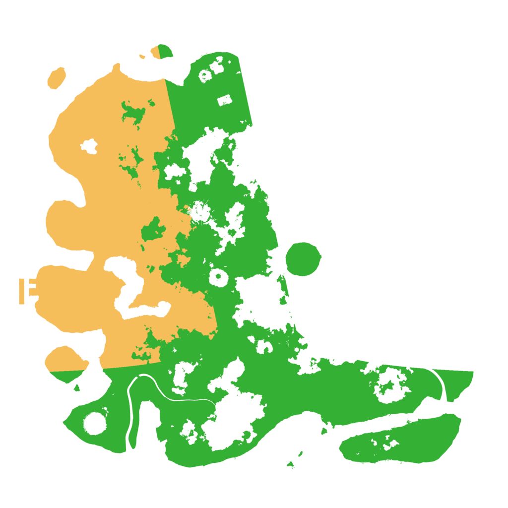 Biome Rust Map: Procedural Map, Size: 4000, Seed: 1477118315