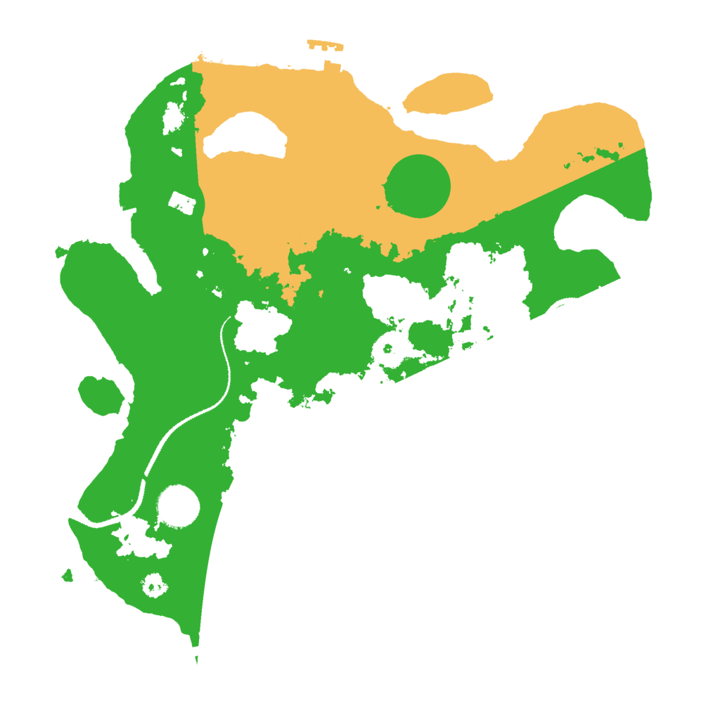 Biome Rust Map: Procedural Map, Size: 3000, Seed: 9398