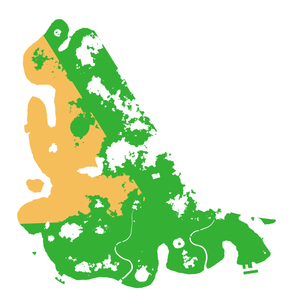 Biome Rust Map: Procedural Map, Size: 4250, Seed: 1172627278