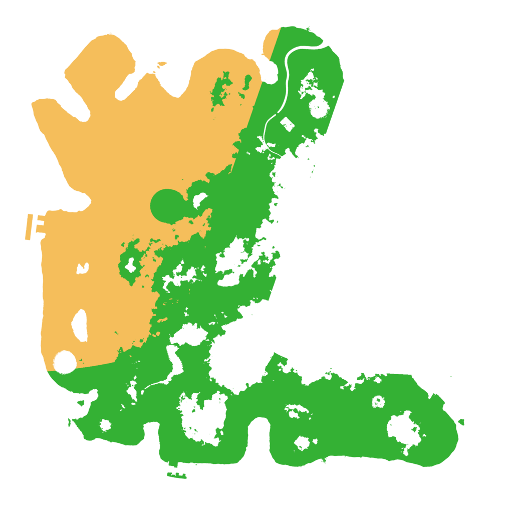 Biome Rust Map: Procedural Map, Size: 4000, Seed: 662065995