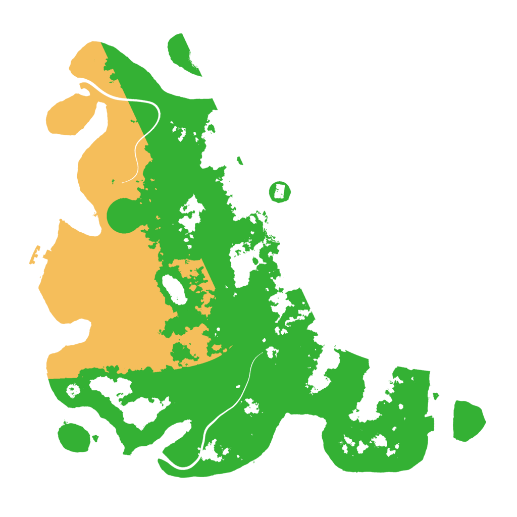 Biome Rust Map: Procedural Map, Size: 3900, Seed: 182103742