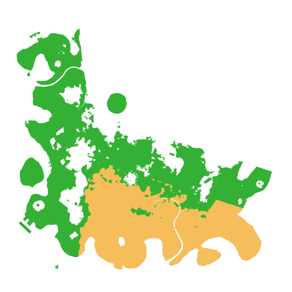 Biome Rust Map: Procedural Map, Size: 4000, Seed: 485962