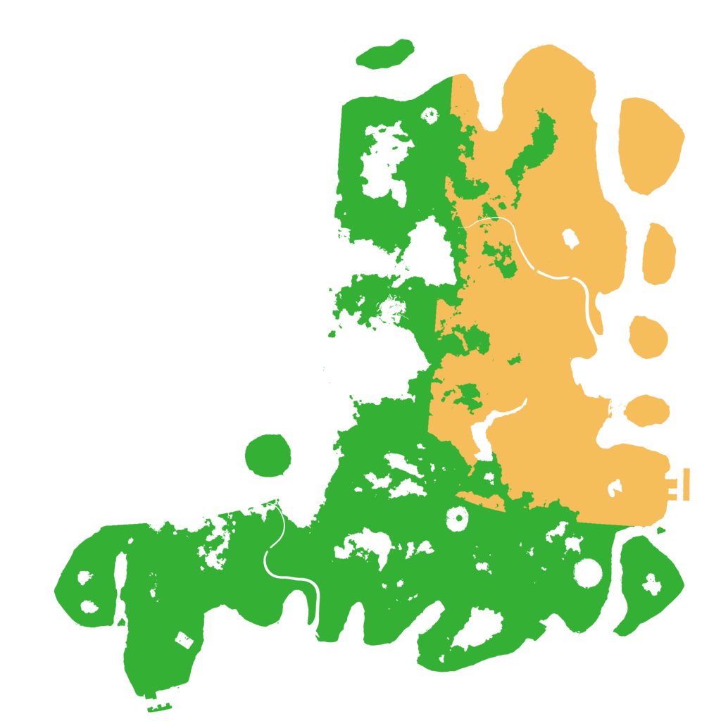 Biome Rust Map: Procedural Map, Size: 4500, Seed: 576732236