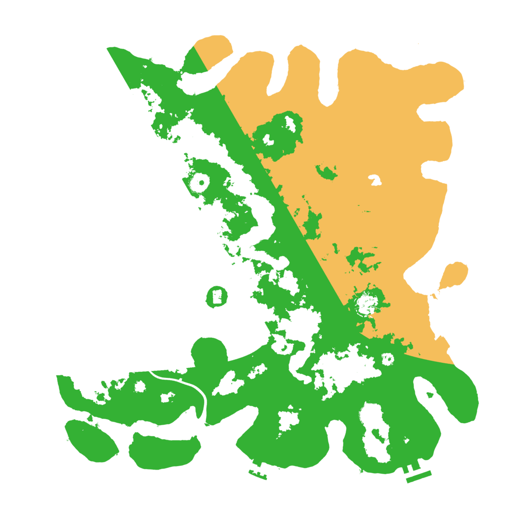 Biome Rust Map: Procedural Map, Size: 4000, Seed: 192837364