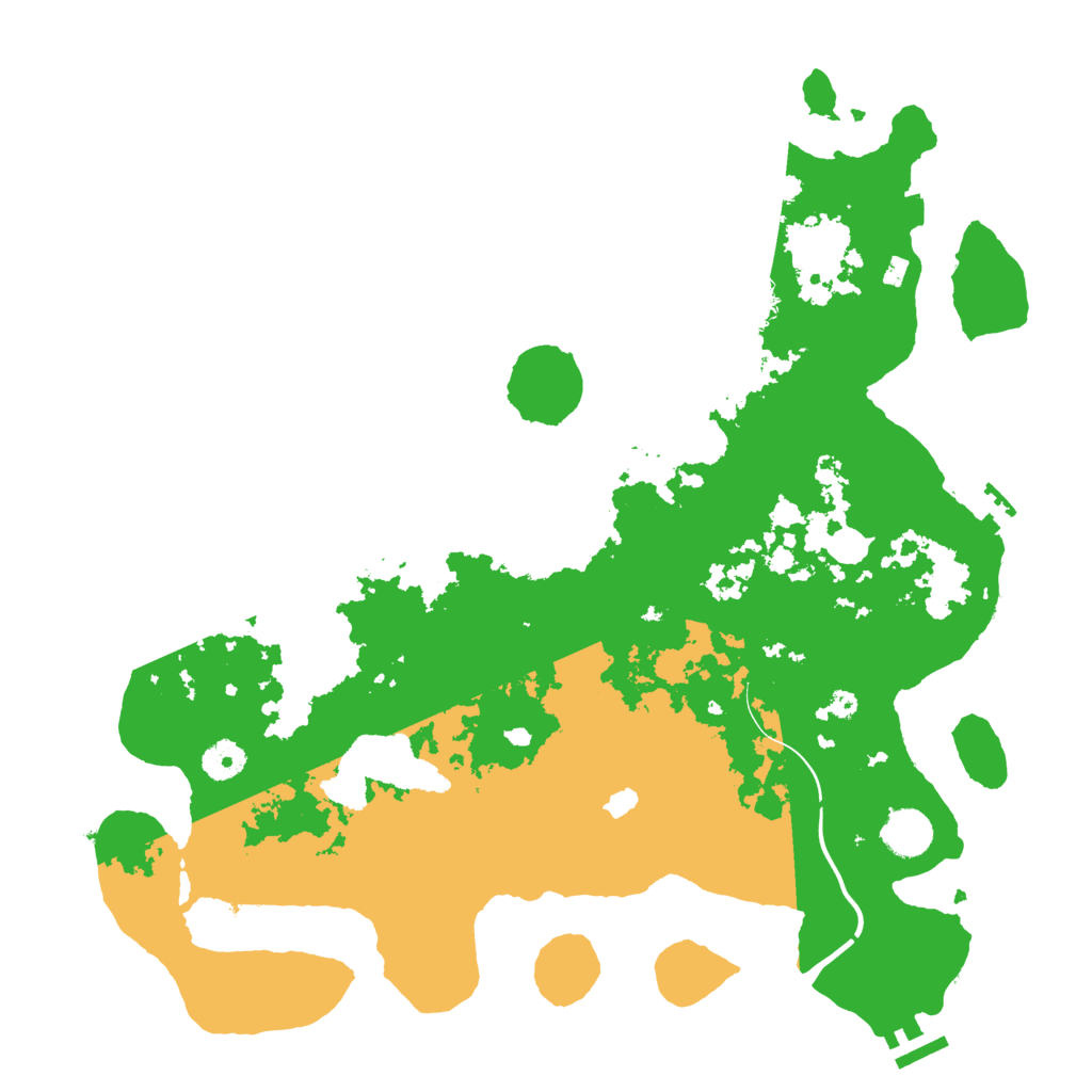 Biome Rust Map: Procedural Map, Size: 4000, Seed: 404593018
