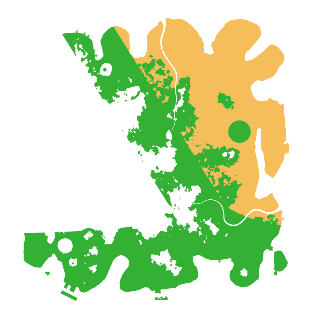 Biome Rust Map: Procedural Map, Size: 3750, Seed: 633072645
