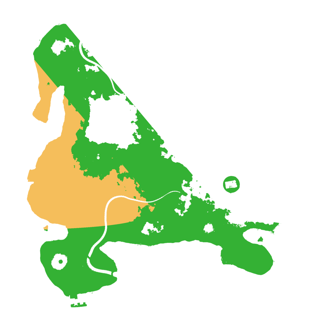 Biome Rust Map: Procedural Map, Size: 3000, Seed: 1958860872