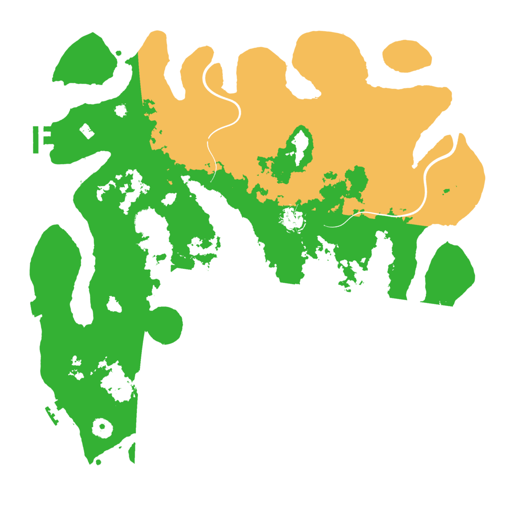 Biome Rust Map: Procedural Map, Size: 3750, Seed: 587958813