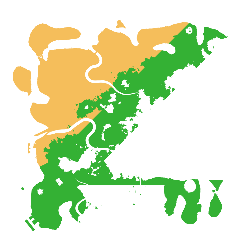 Biome Rust Map: Procedural Map, Size: 3750, Seed: 811453834