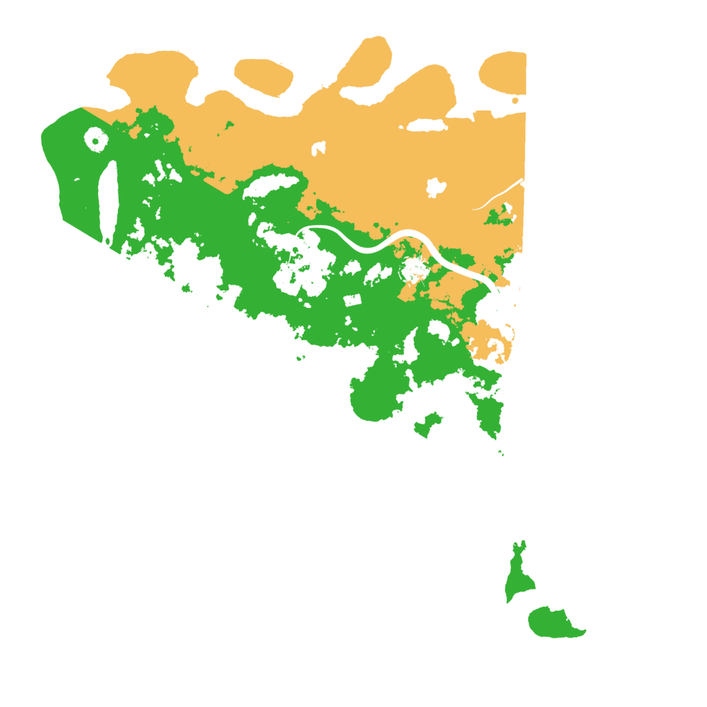 Biome Rust Map: Procedural Map, Size: 4500, Seed: 700828899