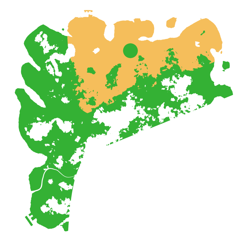 Biome Rust Map: Procedural Map, Size: 4500, Seed: 364436986