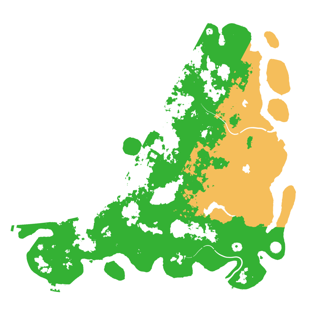 Biome Rust Map: Procedural Map, Size: 4750, Seed: 170103256