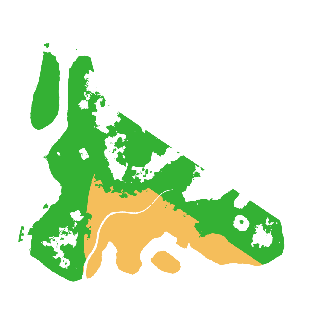 Biome Rust Map: Procedural Map, Size: 3000, Seed: 767822652