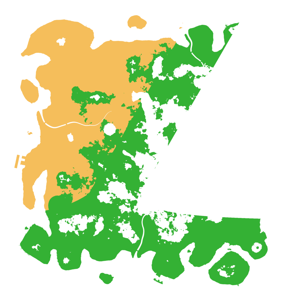 Biome Rust Map: Procedural Map, Size: 4500, Seed: 1473202770