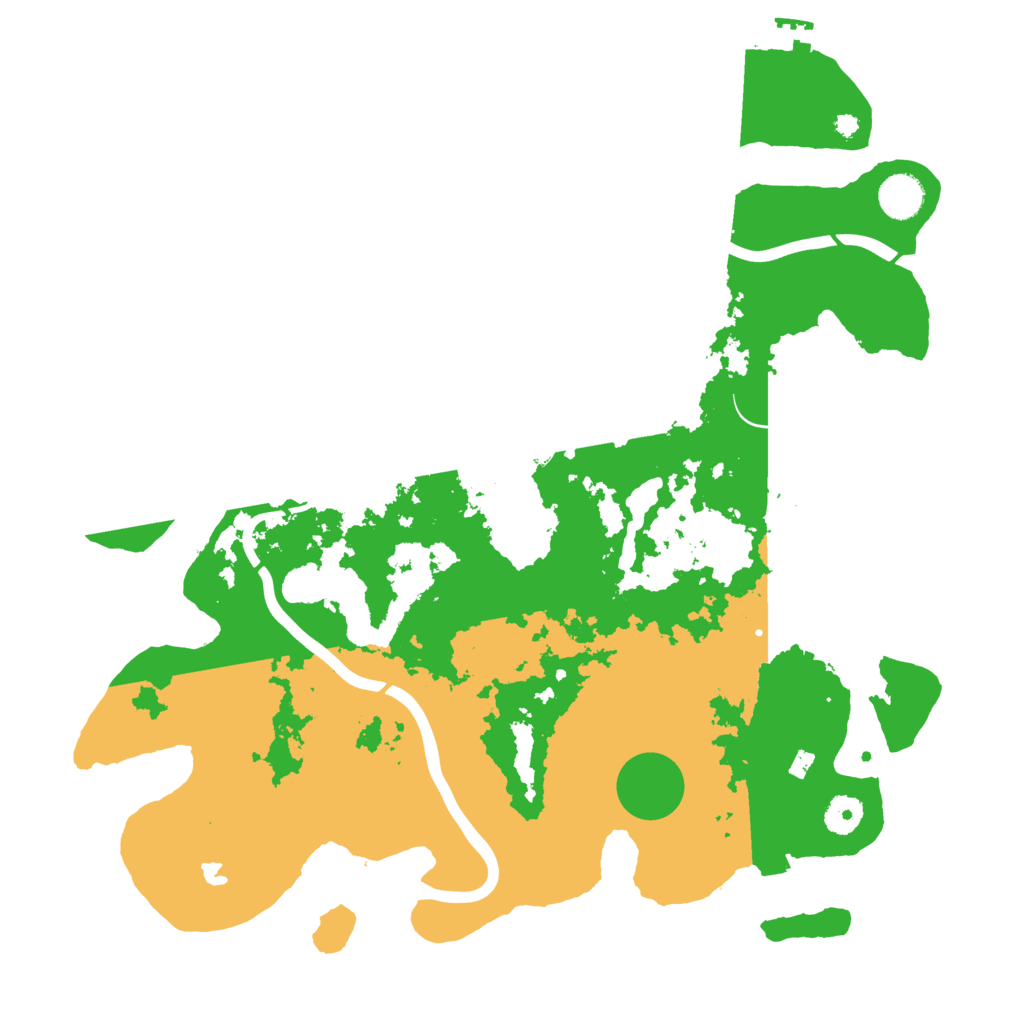 Biome Rust Map: Procedural Map, Size: 4000, Seed: 94287