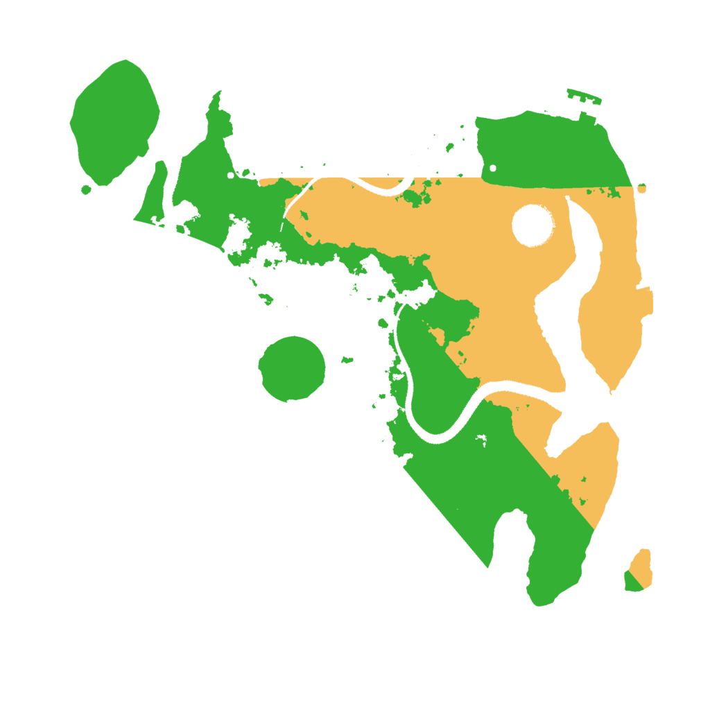 Biome Rust Map: Procedural Map, Size: 3000, Seed: 504318