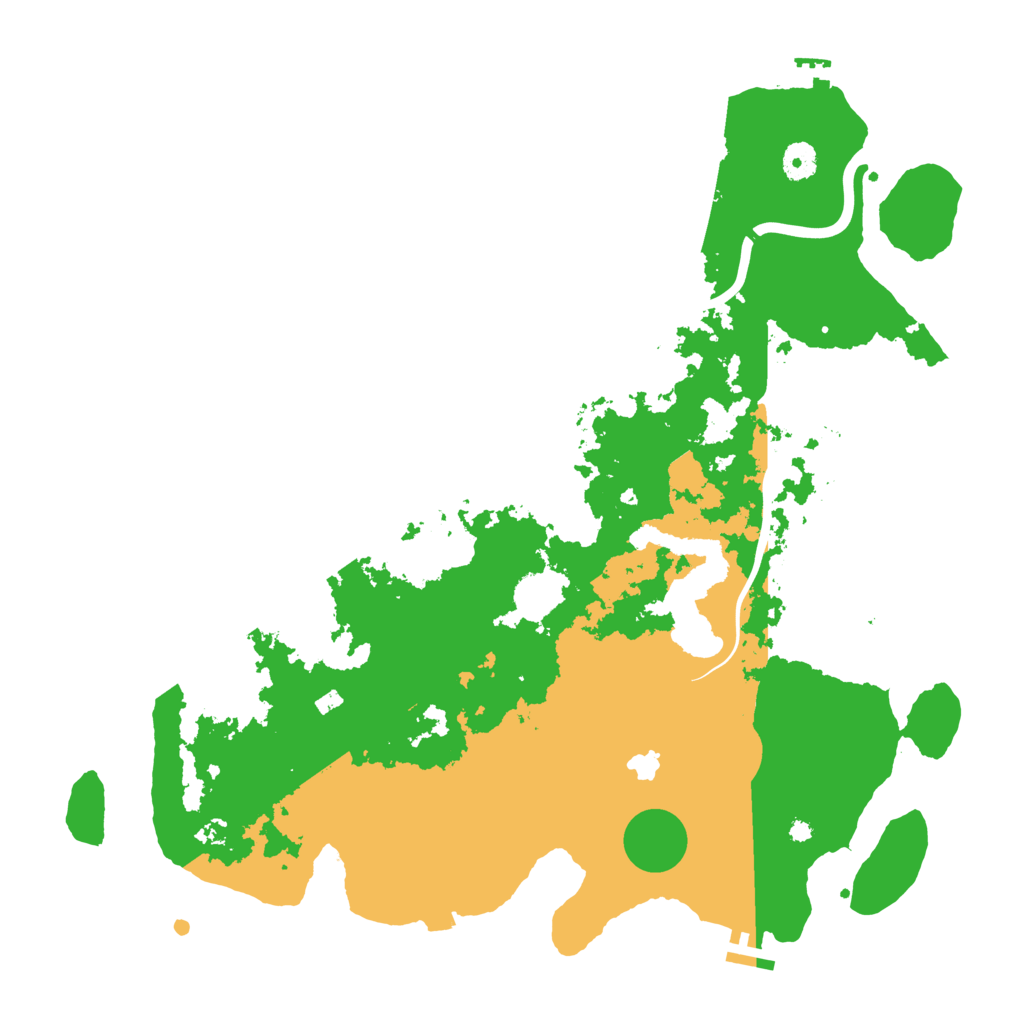 Biome Rust Map: Procedural Map, Size: 4250, Seed: 709219589