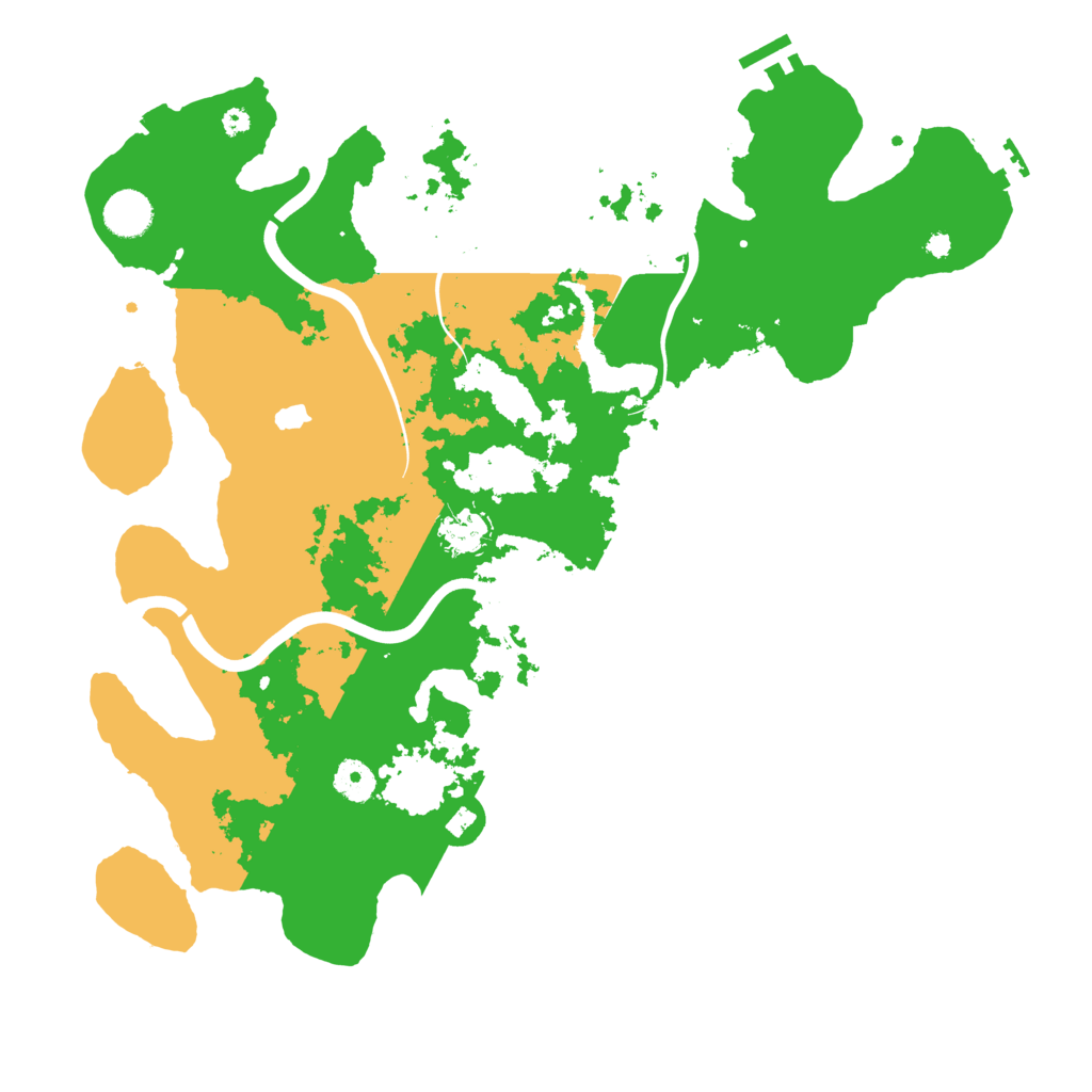 Biome Rust Map: Procedural Map, Size: 4000, Seed: 1374304982