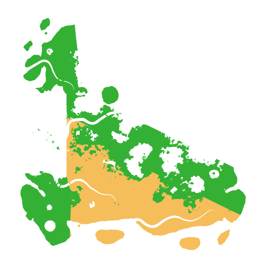 Biome Rust Map: Procedural Map, Size: 4250, Seed: 855705684