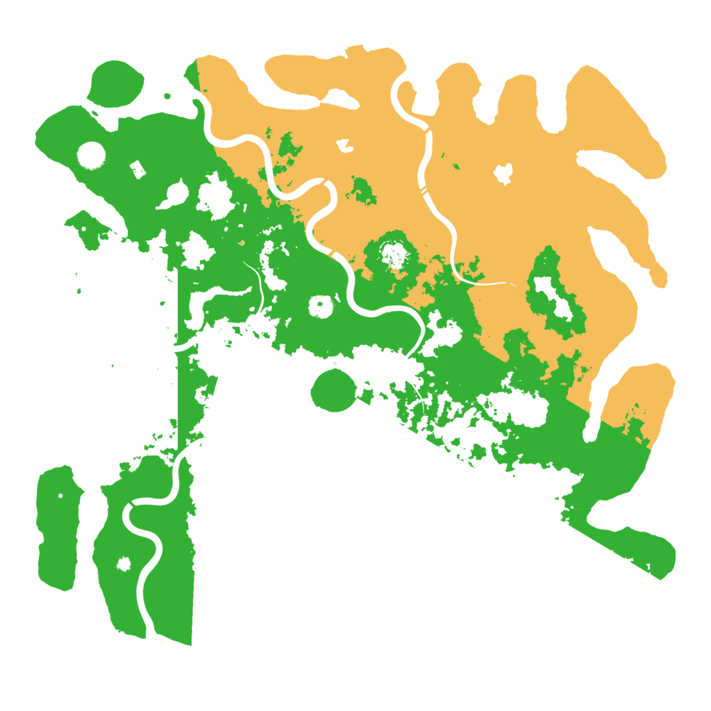 Biome Rust Map: Procedural Map, Size: 4500, Seed: 4206913