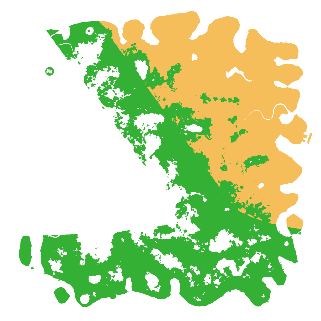 Biome Rust Map: Procedural Map, Size: 6000, Seed: 2059003114