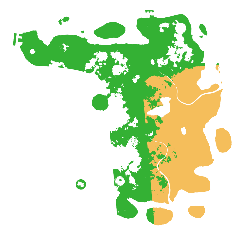 Biome Rust Map: Procedural Map, Size: 4000, Seed: 867530939