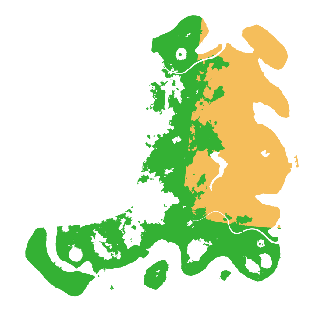 Biome Rust Map: Procedural Map, Size: 4000, Seed: 678665