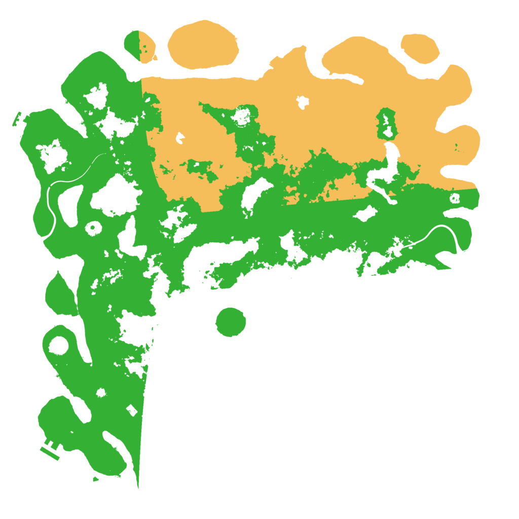 Biome Rust Map: Procedural Map, Size: 5000, Seed: 426285697