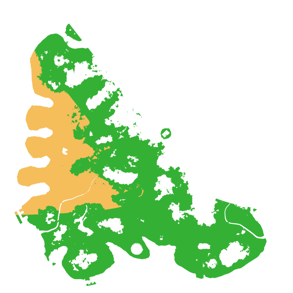 Biome Rust Map: Procedural Map, Size: 4500, Seed: 1485215119