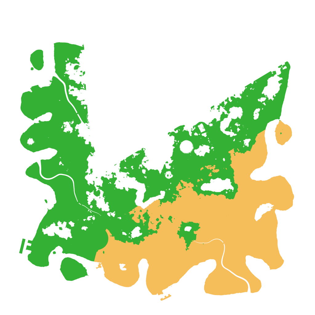 Biome Rust Map: Procedural Map, Size: 4250, Seed: 476893025