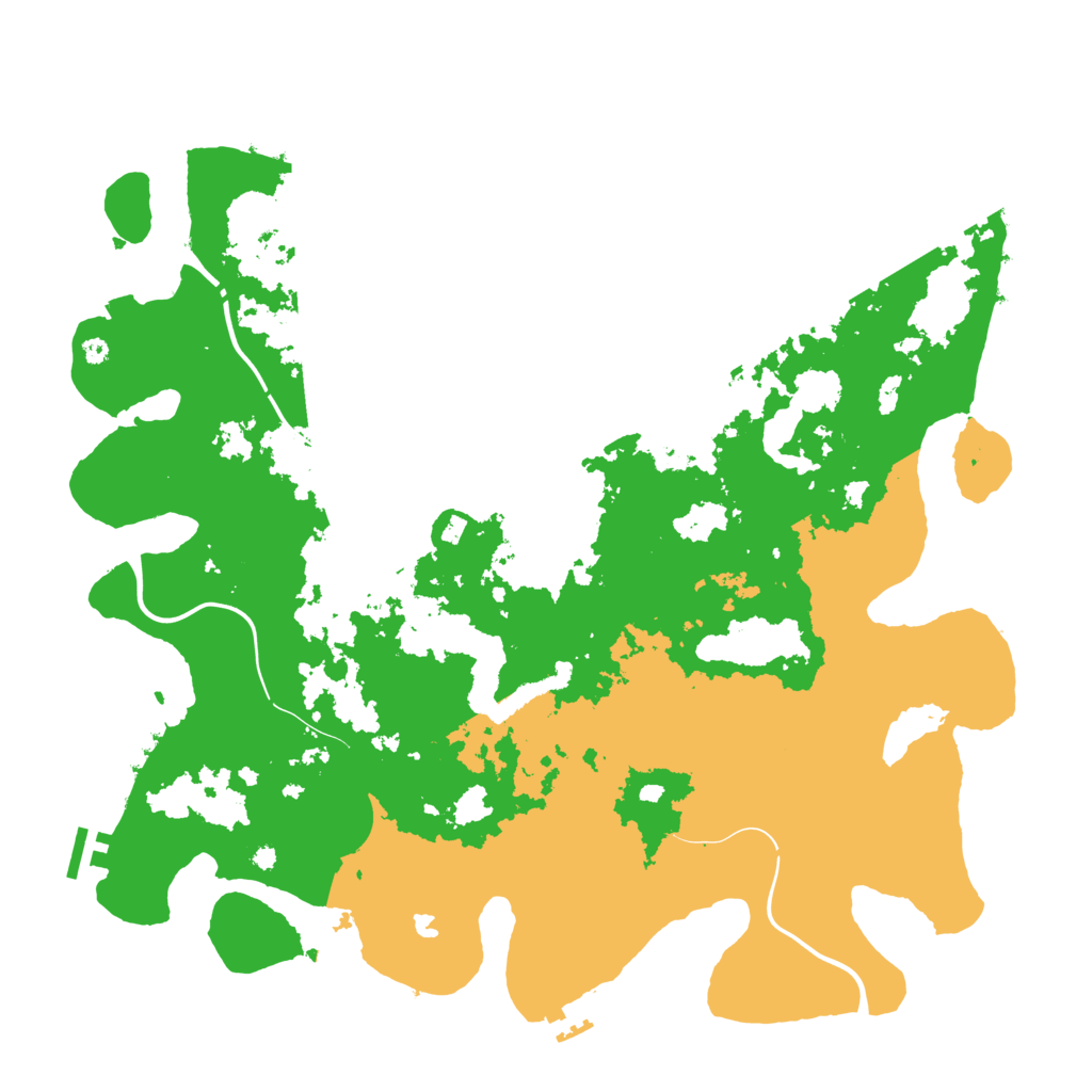 Biome Rust Map: Procedural Map, Size: 4250, Seed: 476893025