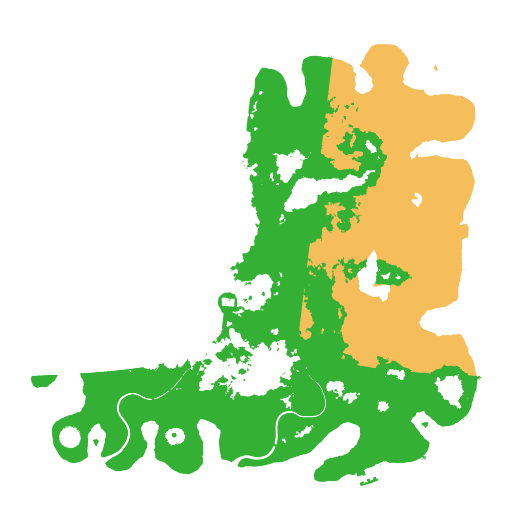 Biome Rust Map: Procedural Map, Size: 4250, Seed: 305861099