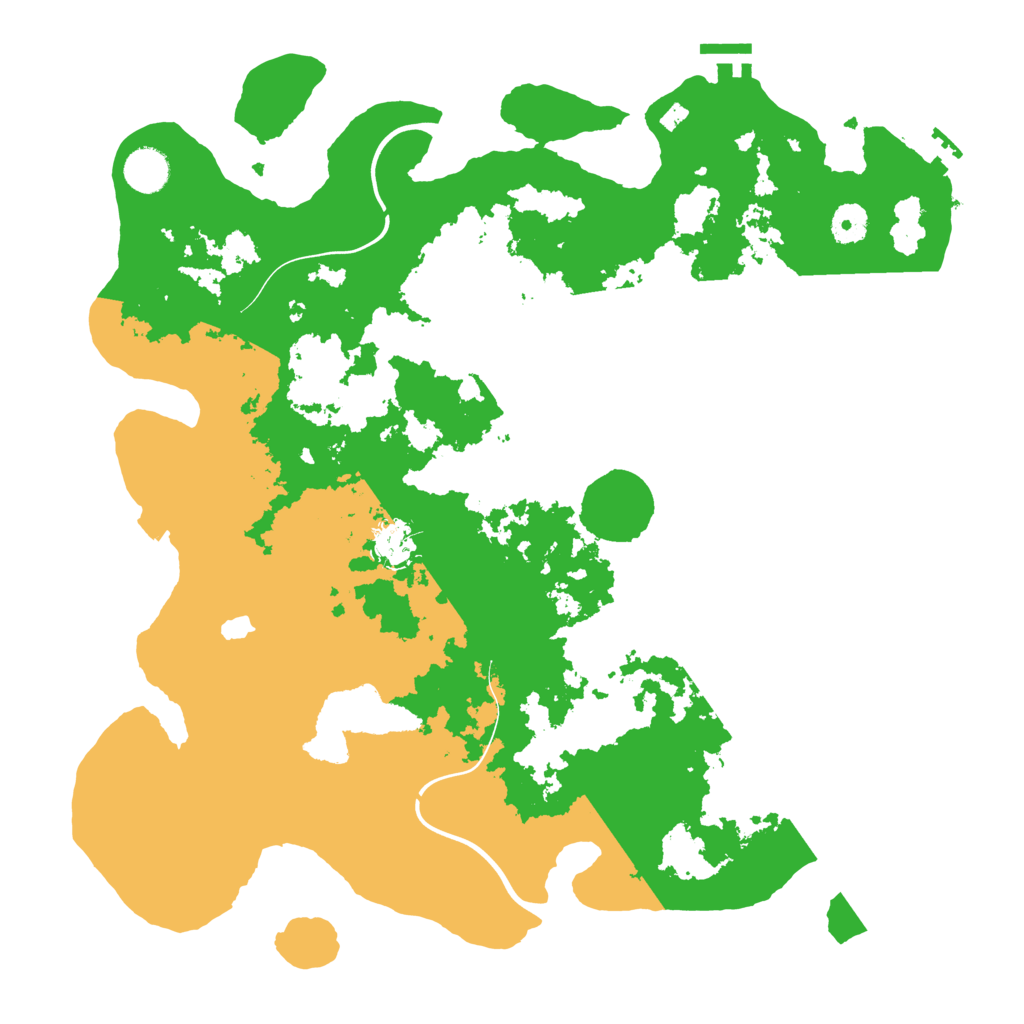 Biome Rust Map: Procedural Map, Size: 4000, Seed: 137741832