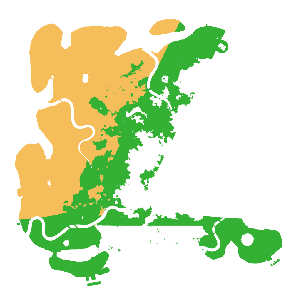Biome Rust Map: Procedural Map, Size: 4250, Seed: 718526063
