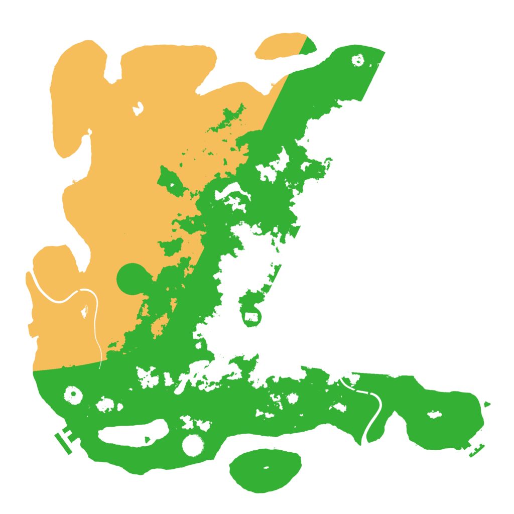 Biome Rust Map: Procedural Map, Size: 4250, Seed: 718526063