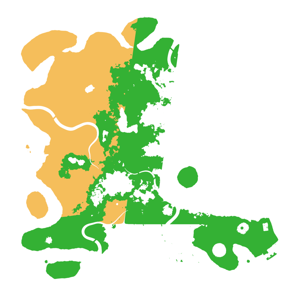Biome Rust Map: Procedural Map, Size: 4000, Seed: 699465126