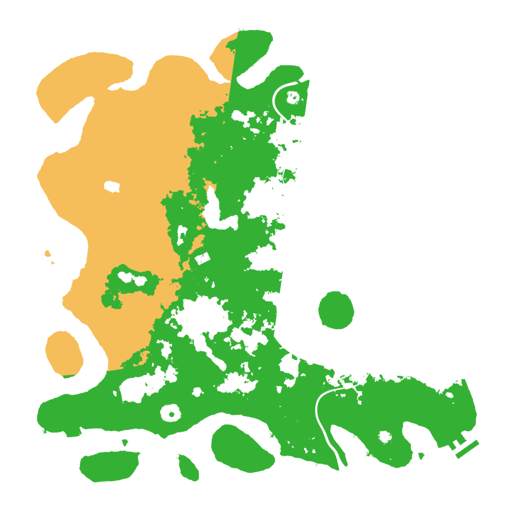 Biome Rust Map: Procedural Map, Size: 4000, Seed: 699465126